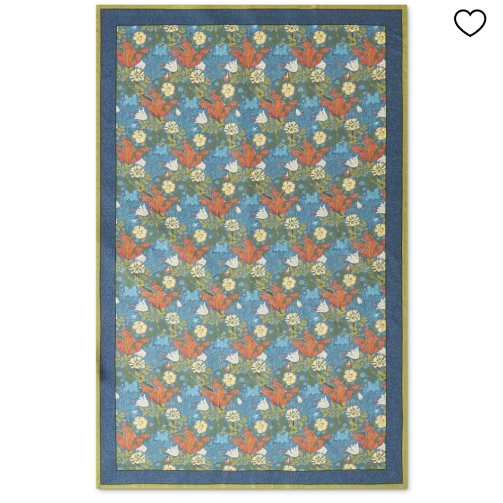 Williams Sonoma MORRIS & CO. Compton Tablecloth,Size 70×108 In, Retail $150.00US